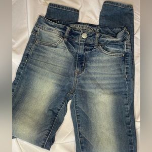 American Eagle Hi Rise Skinny Jeans